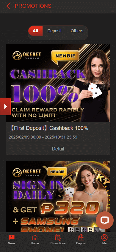 OKEBET casino bonuses and promotions overview